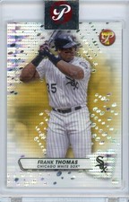 2023 Topps Pristine Frank Thomas Encased Refractor Gold /50