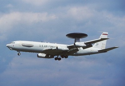 Original Farbdia E-3B Sentry 76-01606/OK of 552 ACW USAF