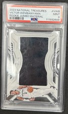 2023 National Treasures - Rookie Materials Victor Wembanyama 1/99 Jersey Match!