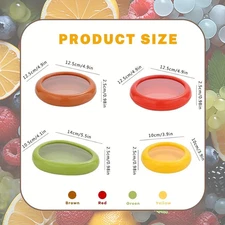 Avocado Saver and Onion Storage Set 4 Pcs Reusable Fresh-Keeping Container