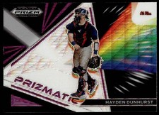 2022 Panini Draft Picks Prizmatic Hayden Dunhurst #PZ-HD