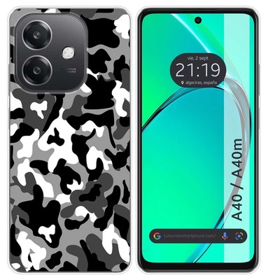 Custodia Girocollo Per OPPO A40 / A40m Con Tracolla Regolabile – Cover Trasparente In TPU Antiurto - 2