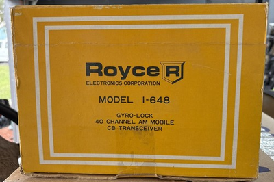 #ad #ad Royce 1 648 40 Channel 2 way CB Radio Parts $85.00
