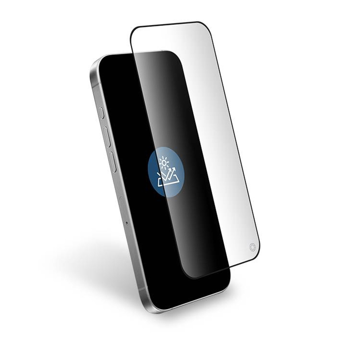 Protection écran iPhone 15 Pro verre trempé mat 9H anti rayure choc