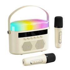 Portable Karaoke Machine for Adults , Built-in Lyrics Display and RGB Lightin...