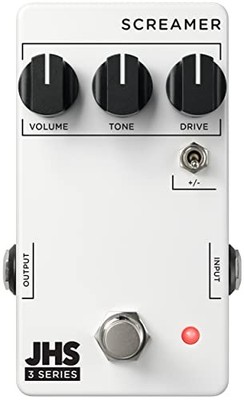 JHS Pedale 3 Series SCREAMER Overdrive Effektpedal weiß