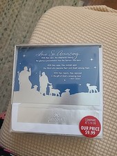 Dayspring 20 Christian Christmas Cards Love And Christmas, Silver Trim