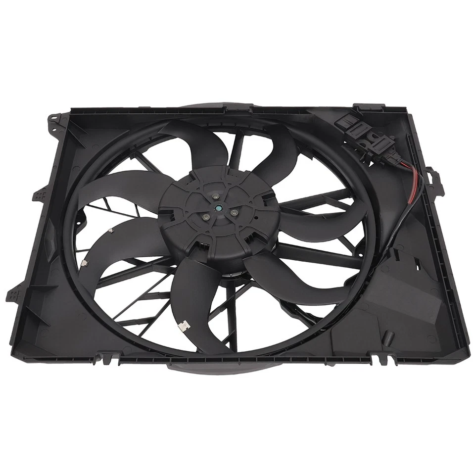 Conjunto de ventilador de refrigeração do radiador para 2008 2009 2010 2011 2012 2013 BMW 128I 12V - Imagem 4 de 4