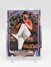 2024 Bowman Chrome #77 Gavin Williams Rookie
