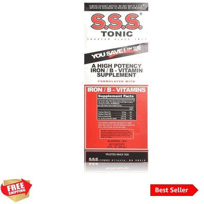 S.S.S. Tonic Liquid, 20 Fl Oz Pack of 2