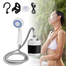 Portable Camping Shower USB Rechargeable 4L/min Water Pump with Hose for Hiking