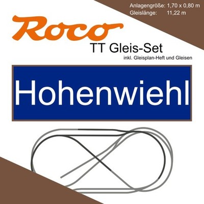 Roco Roco TT Hohenwiehl Gleis Set Modellbahnanlage TT + Neu