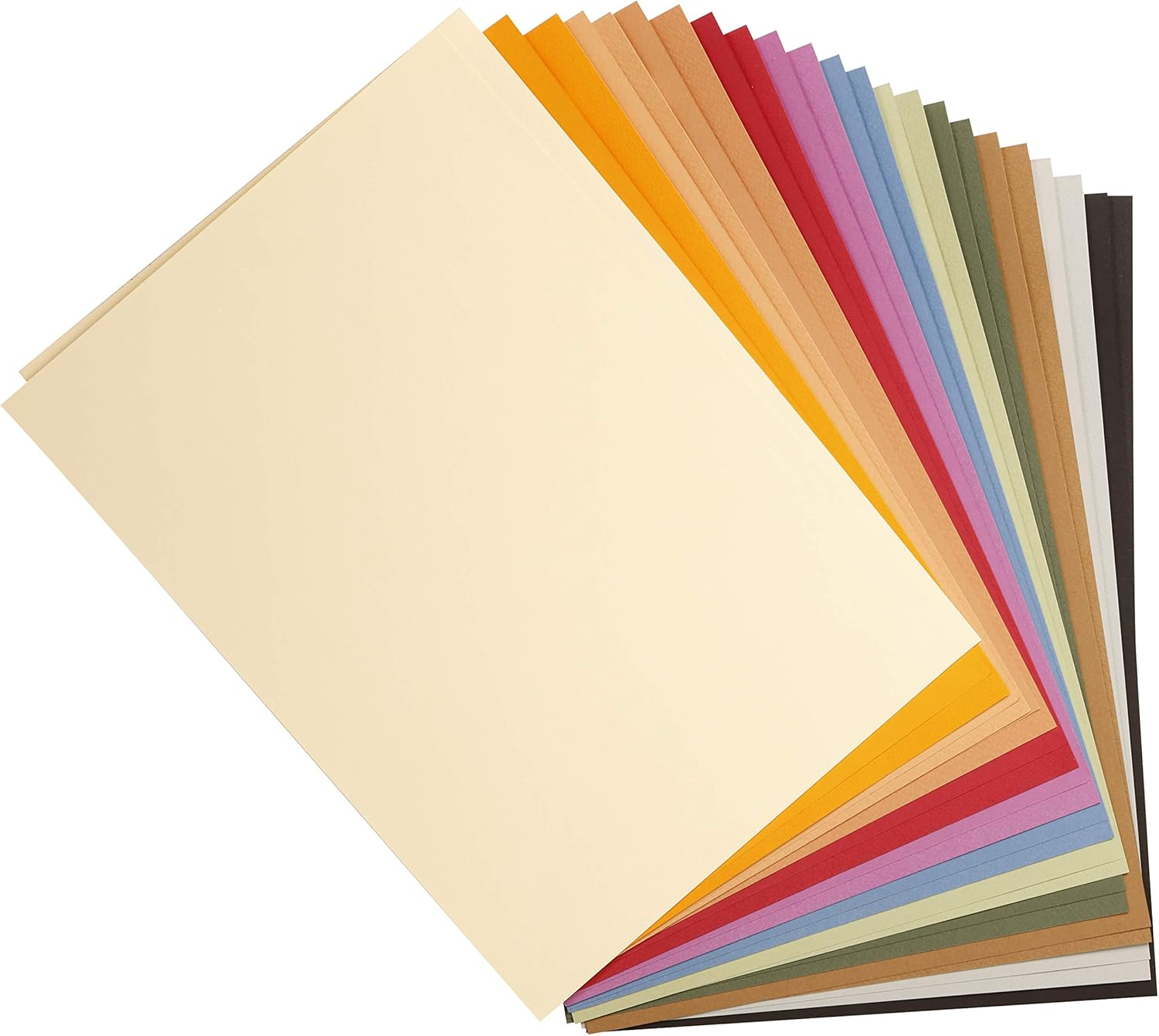 Coloured Drawing Paper 24 Pack A4 29.7 X 21Cm 160Gsm Paper Assorted Pastel Color
