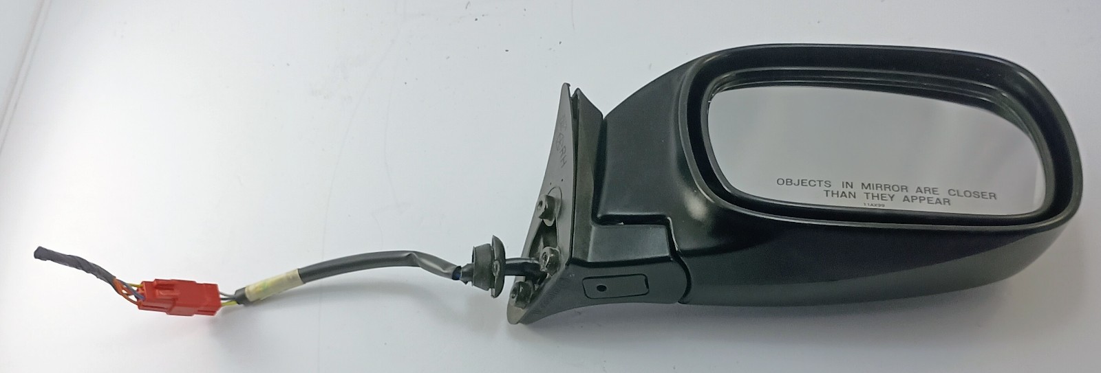97-01 Jeep Cherokee XJ OEM Passenger Side Mirror Black Manual Fold