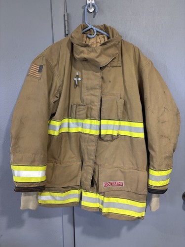 Mfg 2013 GLOBE GXTREME DRD 46 x 32 Firefighter JACKET COAT Turnout Bunker GEAR