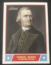 2025 TOPPS HERITAGE SAMUEL ADAMS NOTABLE AMERICANS #NS-8