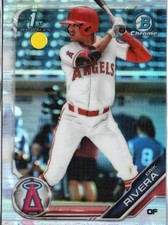 2019 Bowman Draft #BDC-77 Erik Rivera Chrome Refractor