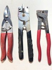 Vintage Hand Tool Lot Tin Snips Pliers Cutters USA Made Industrial Shop