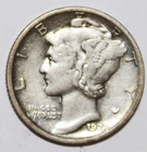 1929D Mercury Dime - Very Fine - #0698E
