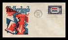 US COVER NETHERLANDS OVERRUN COUNTRIES FDC SCOTT 913 CACHET CRAFT
