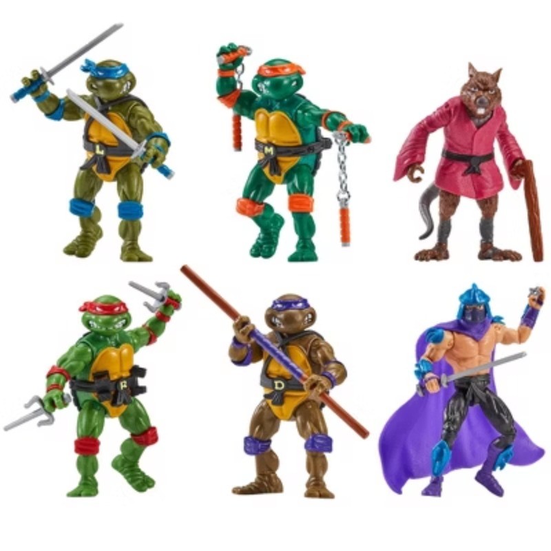 モンド アートコレクション 1/6 TMNT4体セット Amazon.com: Teenage Mutant Ninja Turtles Classic Mutant 4-Pack