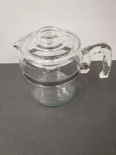 “VINTAGE PYREX FLAME WARE” NEW 6 CUP BOWL & COVER ONLY