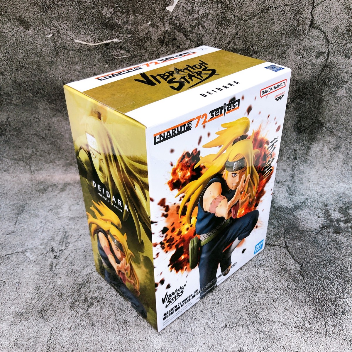 NARUTO 72 series 40 Deidara VIBRATION STARS Figure BANPRESTO Japan