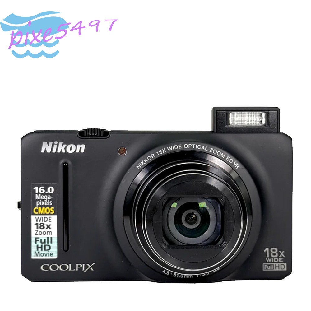 Nikon COOLPIX S9200 Digital Camera 18x Optical Zoom 1080p HD Video