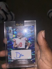 Derek Parish Wild Card American Metal Rookie Auto Ohio State Rare ?. rookie card picture