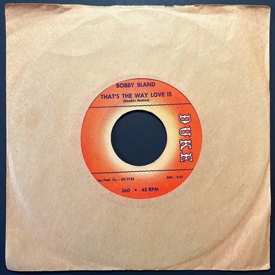 Bobby Bland - Call On Me (1962, Duke 360 7-inch 45rpm Single)