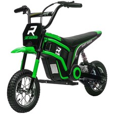 Electric Dirt Bike with Twist Grip Throttle, 24V 350W Off-Road Motorcycle 15 MPH