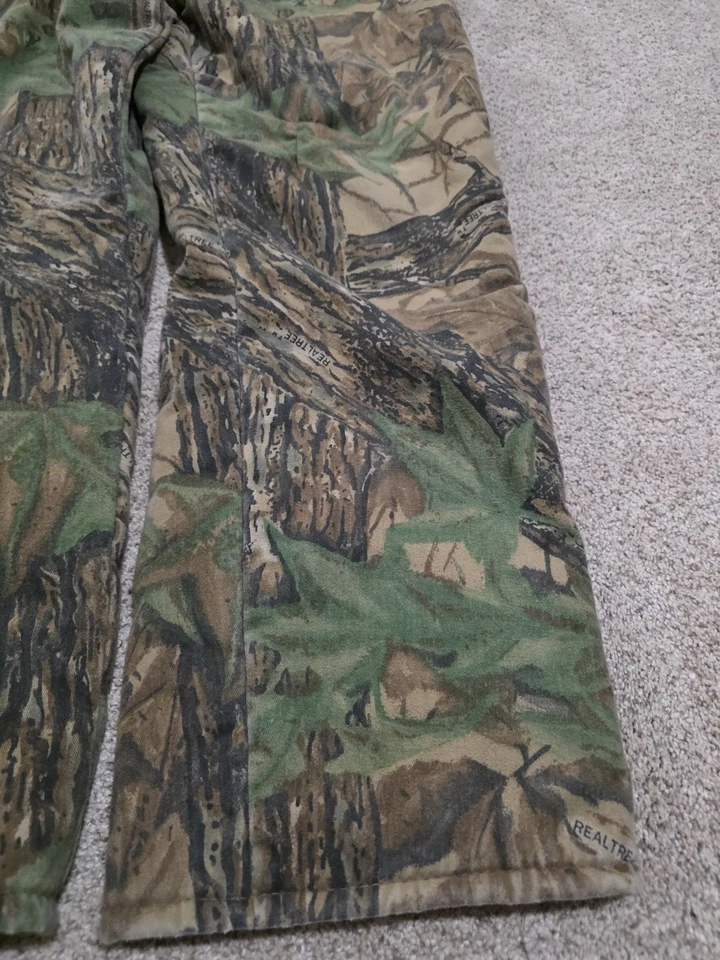 Vintage Walls Blizzard Pruf Insulated Bib Overalls Men L Reg 38-40 Real Tree USA - Image 3 of 4