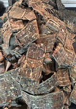 Half Pallet Box of British Military Issue MTP OSPREY Body Armour Parts Job Lot