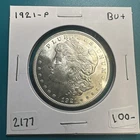 1921 P Morgan Dollar $1 US Mint Silver BU MS Uncirculated Blast White 1921-P