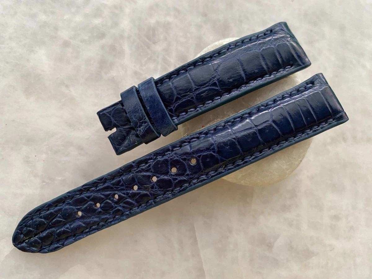時計 18mm Real CROCODILE Watch Straps Vintage Crocodile Watch Band 18mm for sale | eBay