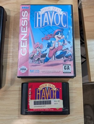 Sega Genesis High Seas Havoc Game Tested