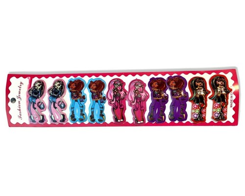 Monster High Hair Clips For Girls Baby Assorted Set Of 10 2 Wide Ebay