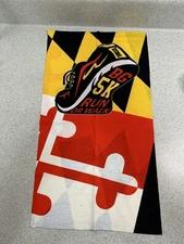 Maryland Flag Stretch Headband Sport Yoga Running Hair Sweat Band BG 5K Run