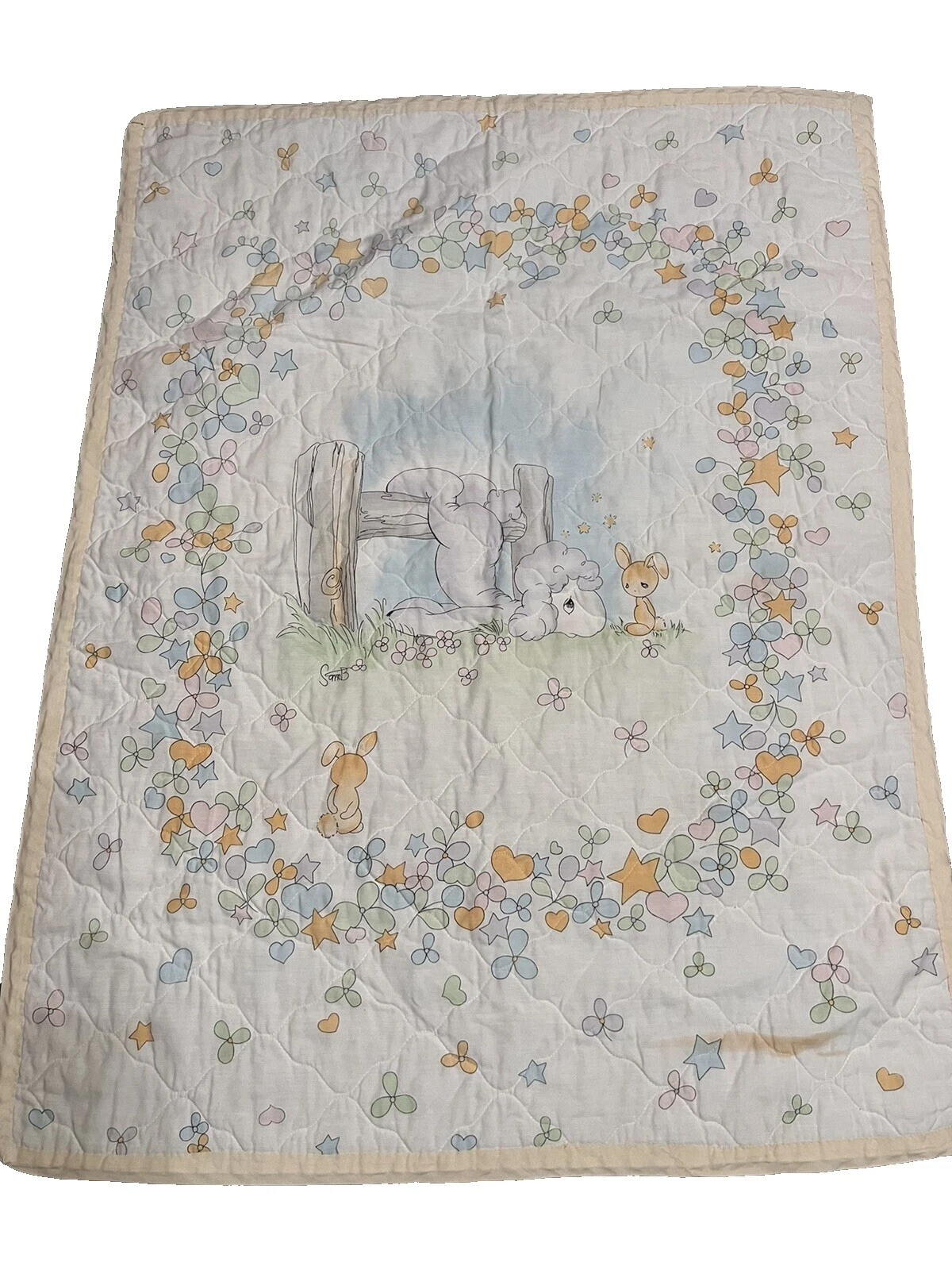 Precious Moments Multicolor Crib Nursery Bedding