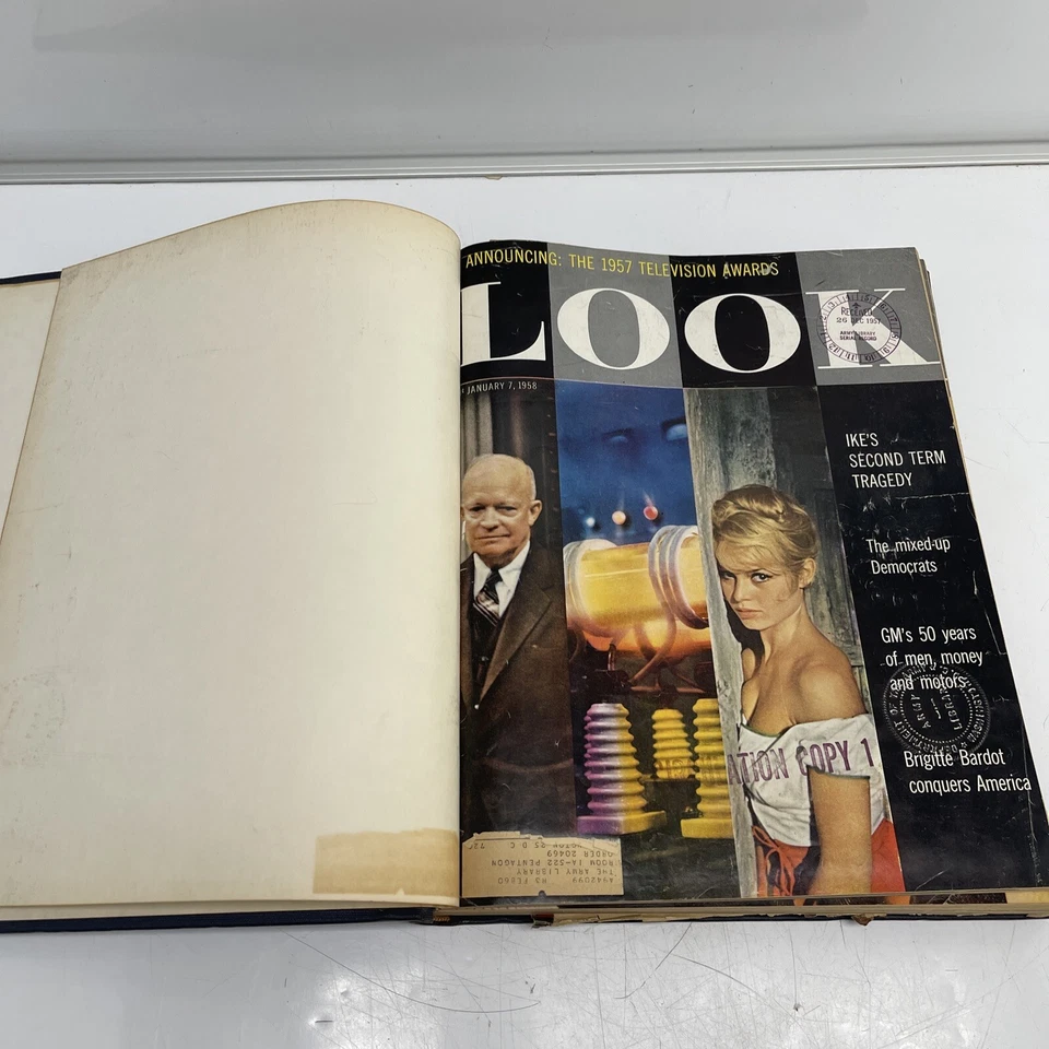 Лот из 9 журналов Vintage Look 1958 - Изображение 3 из 4