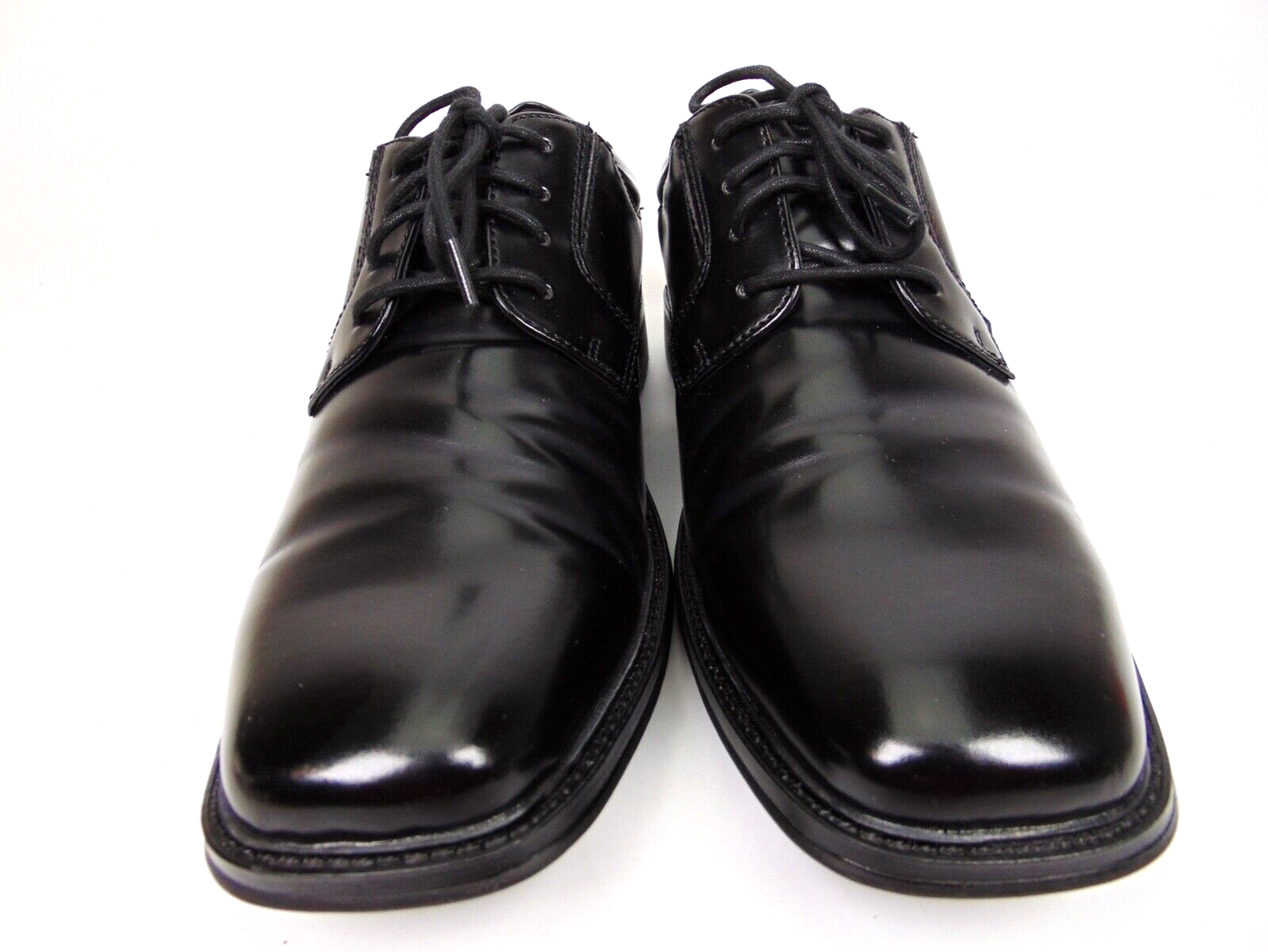 SAOLA Dockers Irving Oxfords scarpe eleganti stringate da uomo taglia 7 5 M nere indossate una volta