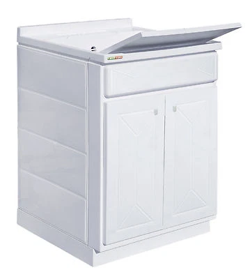 TRIOPLAST MOBILE LAVATOIO LAVAPANNI IN RESINA X LAVANDERIA LAVABO PILOZZA ESTERNO CM 60x60