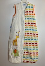 Baby Wearable Blanket Zip Sleeveless Sleep Sack Cotton 6-18Months Multicolor