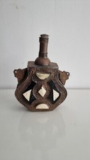 Vase, Gourde orientaliste Moyen Orient berbére touareg. Pot gourd orientalist