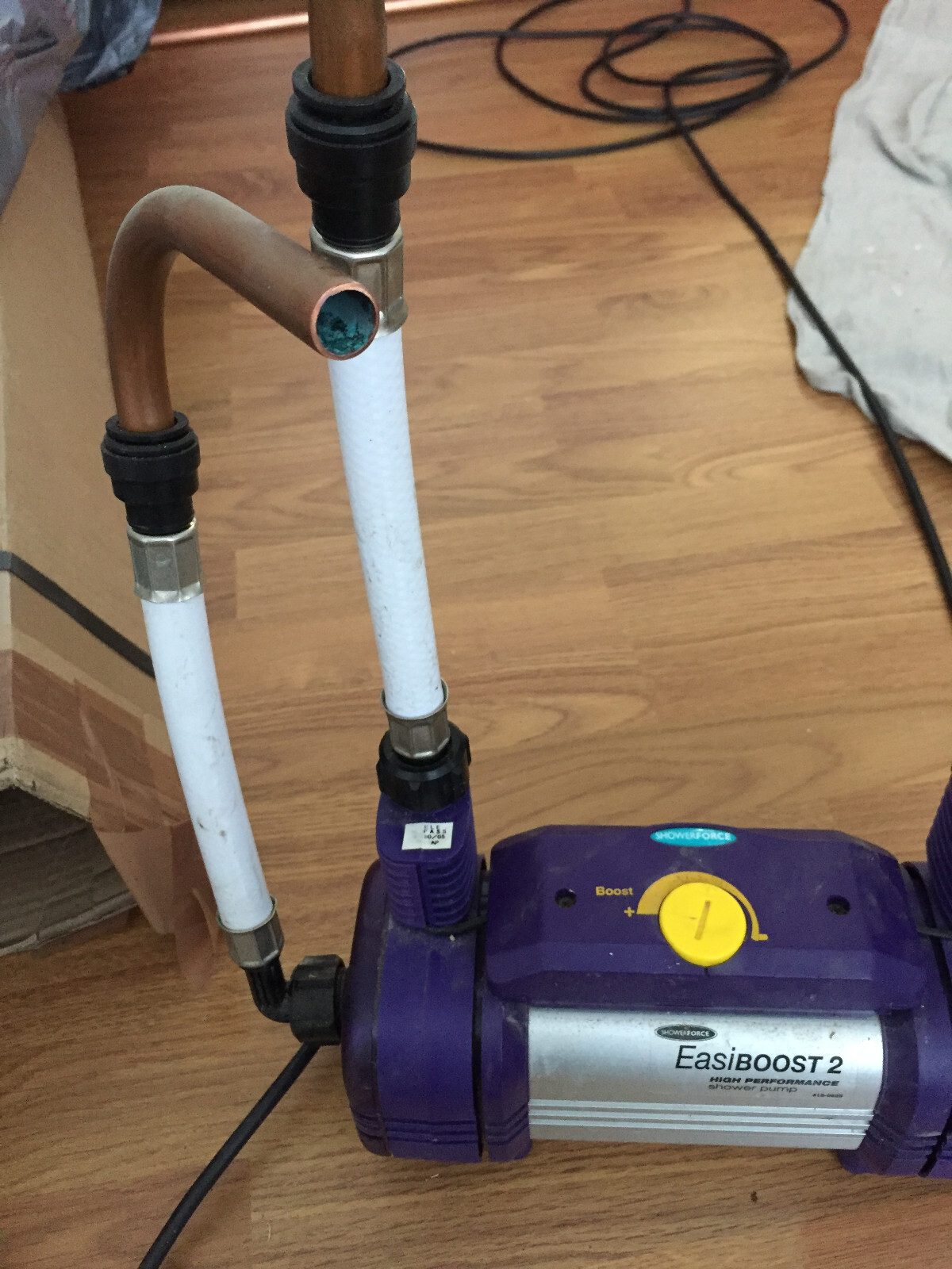 Easy Boost Duraspeed 2 Twin Shower Pump Water Pump Boost Bath Pressure