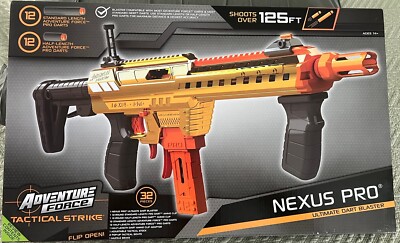 ナーフ 🔥Rare GOLD Adventure Force Tactical Strike Nexus Pro Ultimate