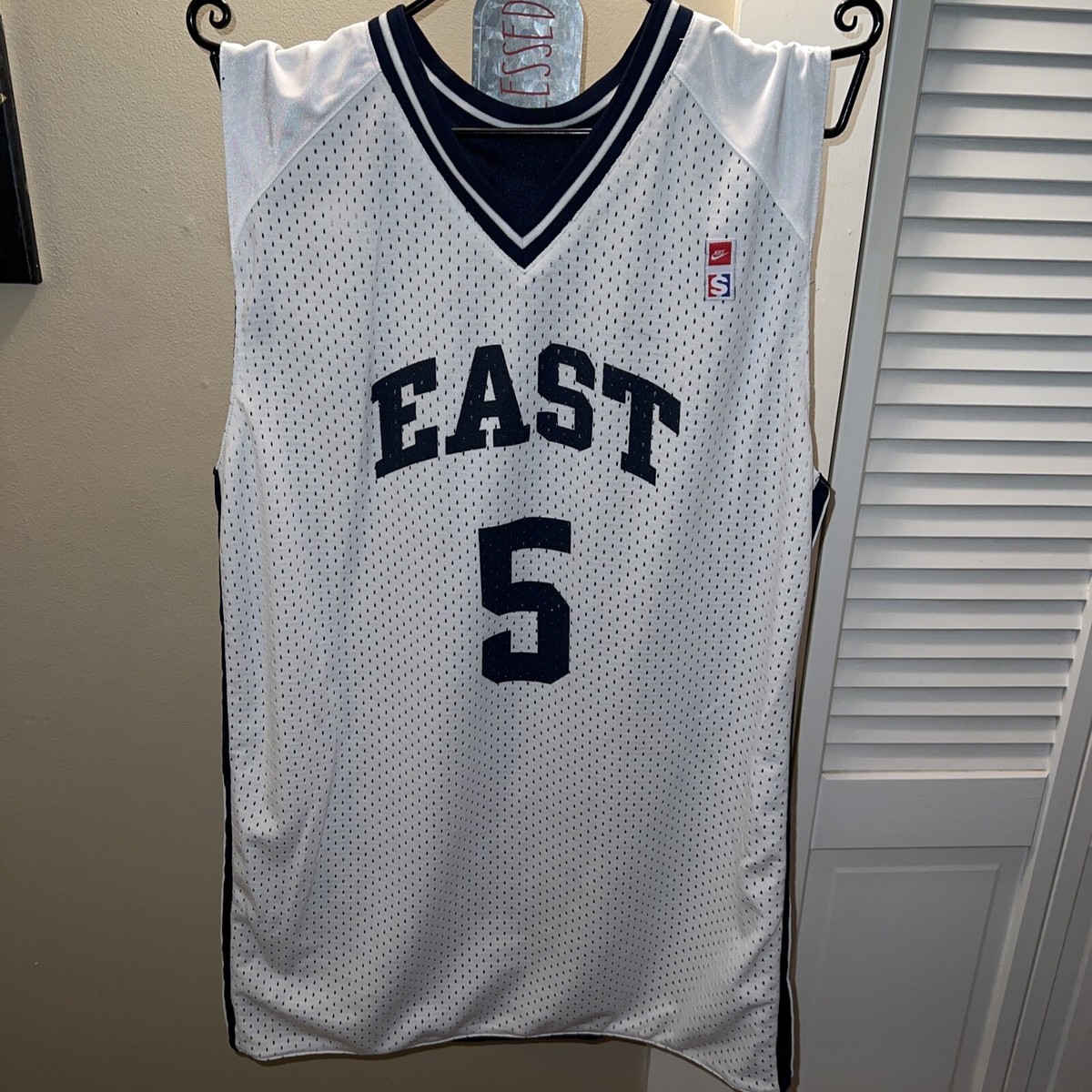 NIKE SUPREME Basketball for life EAST SIDE Jersey #5