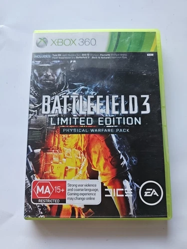 Battlefield 3 Limited Edition - Xbox 360 - Manual Included - PAL - Free Postage