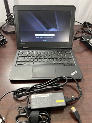 Lot Of 5 Lenovo ThinkPad 11e Chromebook 20GF-0001US, 11.6'' N3150, 4GB, 16GB eMMC