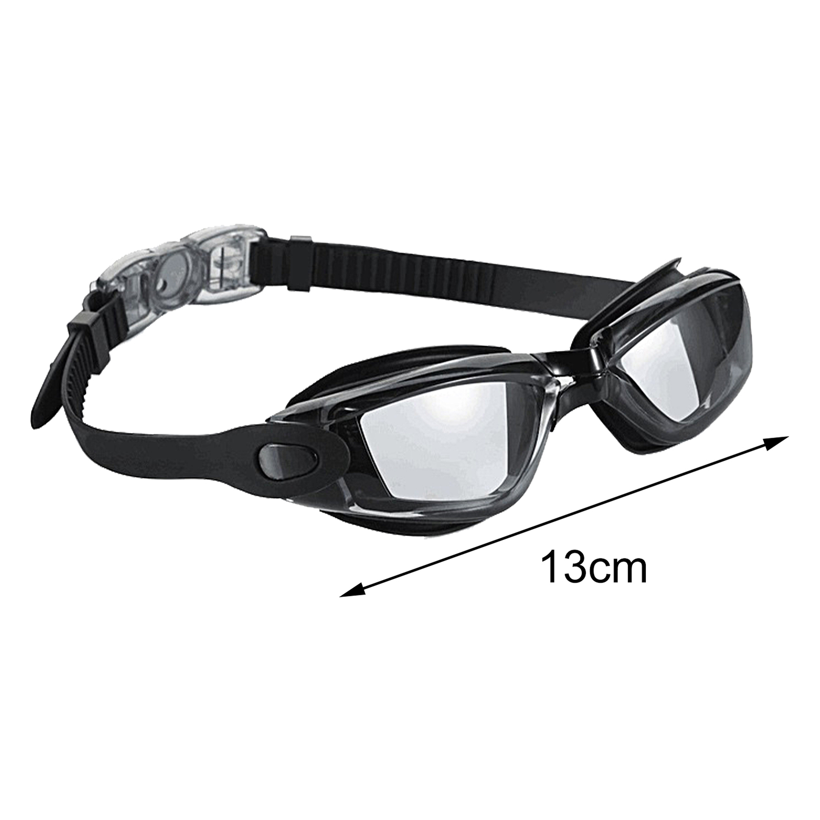 1 Set Swim Goggles Waterproof Antiuv Clear Imaging Underwater Diving